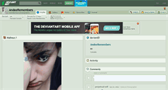 Desktop Screenshot of andeeremembers.deviantart.com