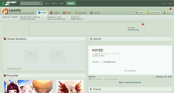Desktop Screenshot of laceysix.deviantart.com