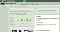 Desktop Screenshot of booth-and-bones-fc.deviantart.com