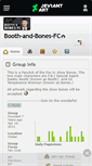 Mobile Screenshot of booth-and-bones-fc.deviantart.com