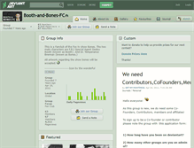 Tablet Screenshot of booth-and-bones-fc.deviantart.com