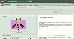 Desktop Screenshot of freeman2.deviantart.com