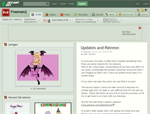 Tablet Screenshot of freeman2.deviantart.com