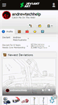 Mobile Screenshot of andrewtechhelp.deviantart.com
