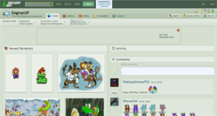 Desktop Screenshot of dogmansp.deviantart.com