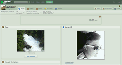 Desktop Screenshot of darksk8er.deviantart.com