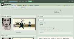 Desktop Screenshot of eternal-life.deviantart.com
