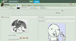 Desktop Screenshot of aninsvet.deviantart.com