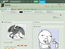 Tablet Screenshot of aninsvet.deviantart.com