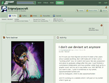 Tablet Screenshot of enigmaspacecraft.deviantart.com