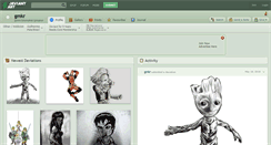 Desktop Screenshot of gmkr.deviantart.com
