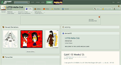 Desktop Screenshot of lotsd-melia-club.deviantart.com