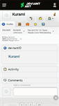 Mobile Screenshot of kurami.deviantart.com