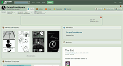 Desktop Screenshot of escapefromnevara.deviantart.com
