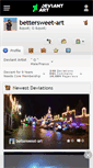Mobile Screenshot of bettersweet-art.deviantart.com