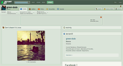 Desktop Screenshot of green-dodo.deviantart.com