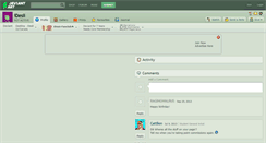 Desktop Screenshot of idesii.deviantart.com