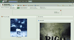 Desktop Screenshot of leozerosty.deviantart.com