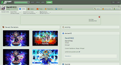 Desktop Screenshot of david1822.deviantart.com