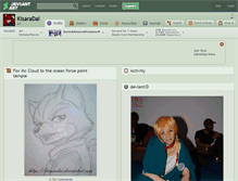 Tablet Screenshot of kisaradai.deviantart.com