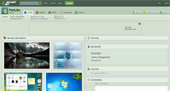 Desktop Screenshot of feellike.deviantart.com