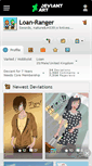 Mobile Screenshot of loan-ranger.deviantart.com