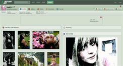 Desktop Screenshot of makii-17.deviantart.com