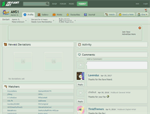 Tablet Screenshot of ans1.deviantart.com