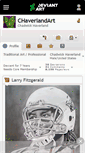 Mobile Screenshot of chaverlandart.deviantart.com