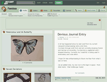 Tablet Screenshot of faesissa.deviantart.com