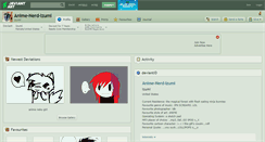 Desktop Screenshot of anime-nerd-izumi.deviantart.com