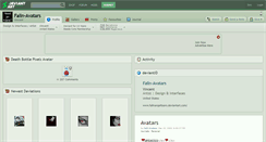 Desktop Screenshot of falln-avatars.deviantart.com