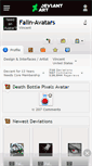 Mobile Screenshot of falln-avatars.deviantart.com