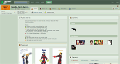 Desktop Screenshot of naruto-next-gen.deviantart.com