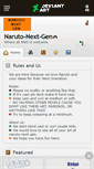 Mobile Screenshot of naruto-next-gen.deviantart.com