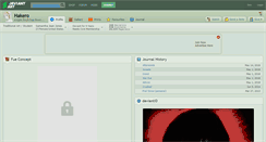 Desktop Screenshot of hakero.deviantart.com