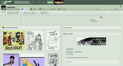 Desktop Screenshot of loshyien.deviantart.com