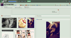 Desktop Screenshot of letthemagicbegin.deviantart.com
