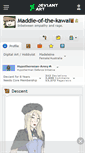 Mobile Screenshot of maddie-of-the-kawaii.deviantart.com