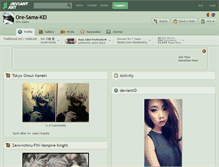 Tablet Screenshot of ore-sama-kei.deviantart.com