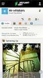 Mobile Screenshot of mr-whiskers.deviantart.com