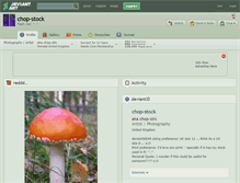 Tablet Screenshot of chop-stock.deviantart.com