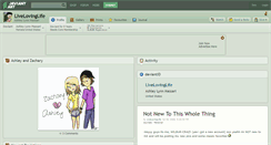 Desktop Screenshot of livelovinglife.deviantart.com