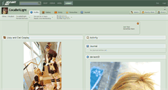 Desktop Screenshot of cocabelilight.deviantart.com