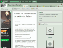 Tablet Screenshot of hand-drawn-hentai.deviantart.com