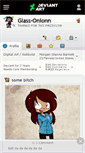 Mobile Screenshot of glass-onionn.deviantart.com