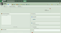 Desktop Screenshot of jashiin.deviantart.com
