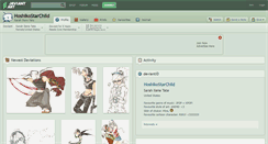 Desktop Screenshot of hoshikostarchild.deviantart.com