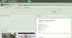 Desktop Screenshot of maya-kai.deviantart.com