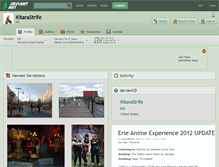Tablet Screenshot of kitarastrife.deviantart.com